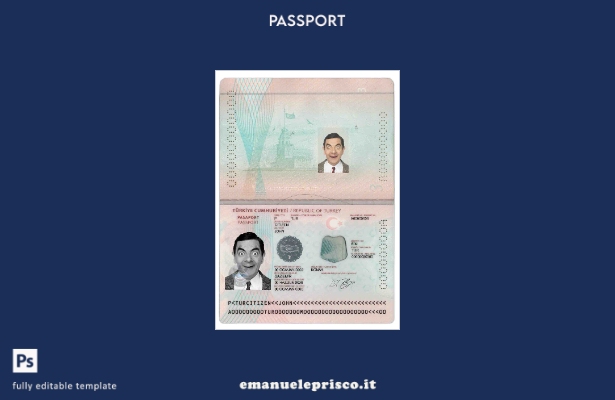 stile verificato Turchia Nuovo modello di passaporto